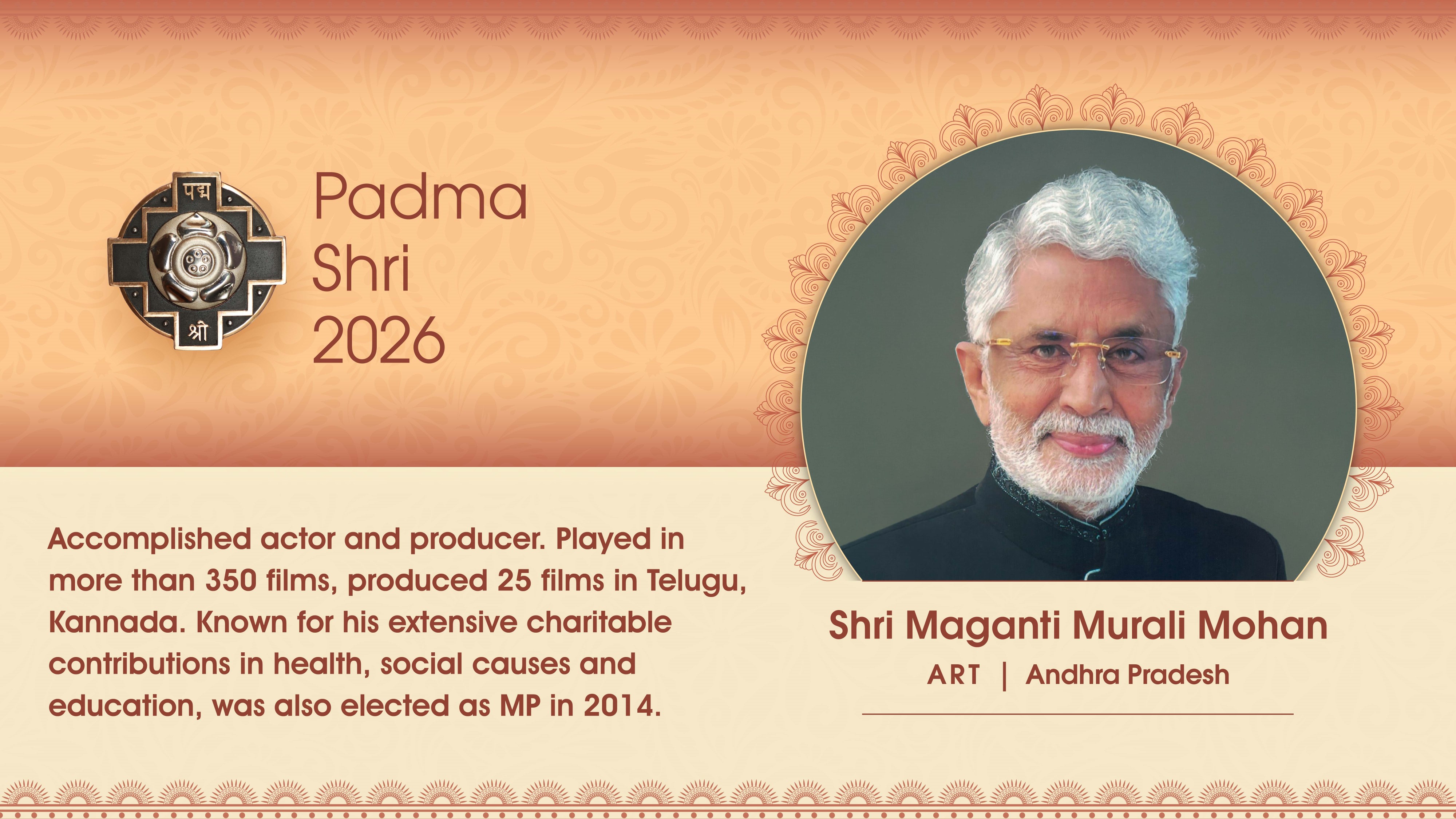 Padma Award Photos
