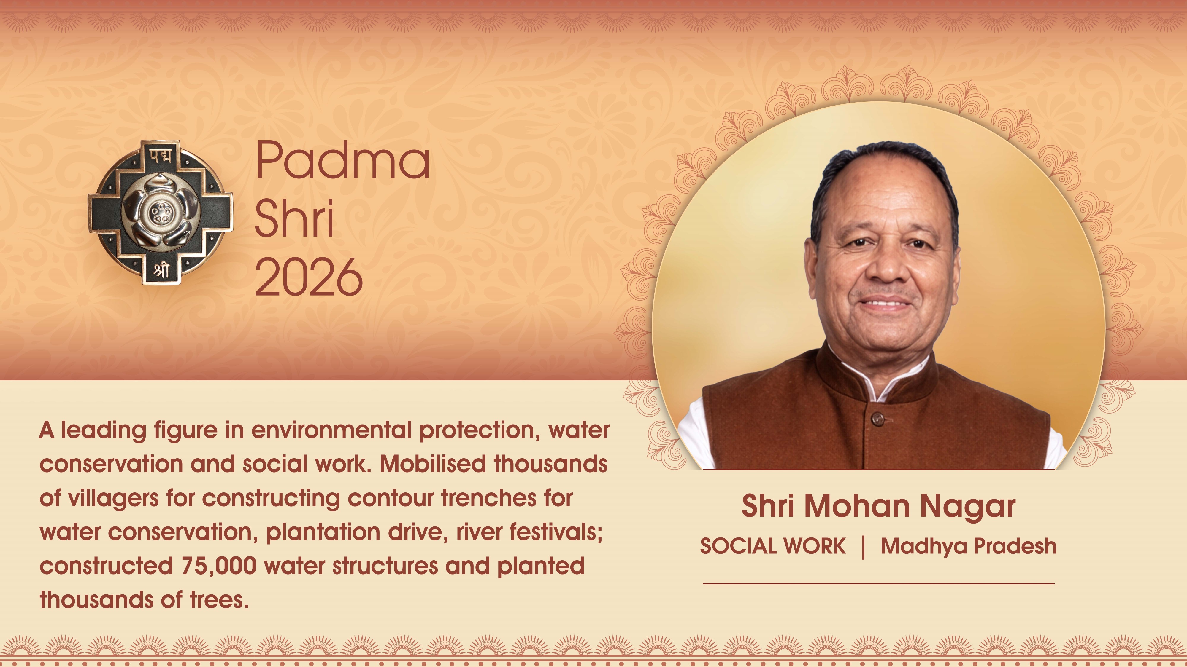 Padma Award Photos