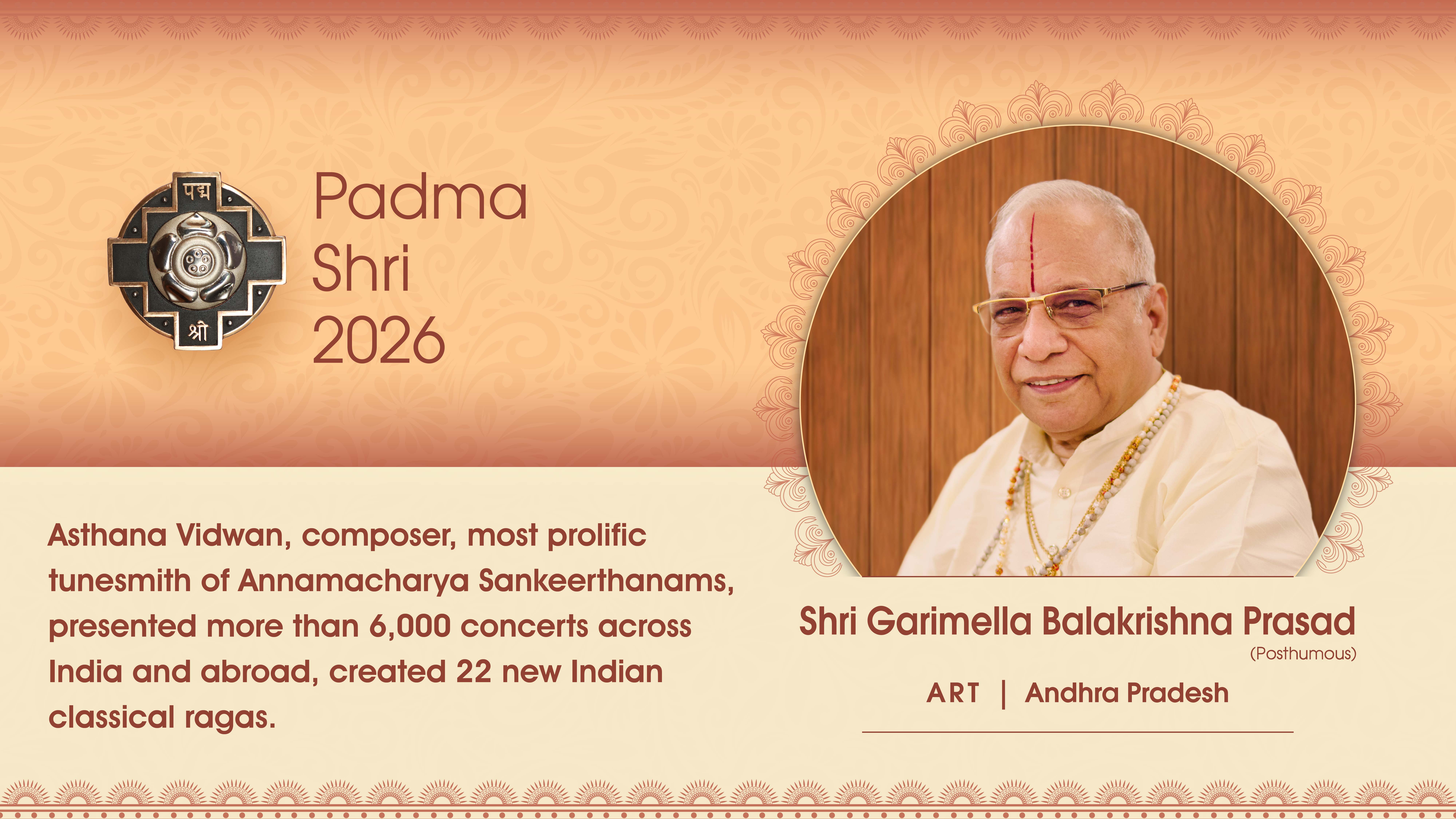Padma Award Photos