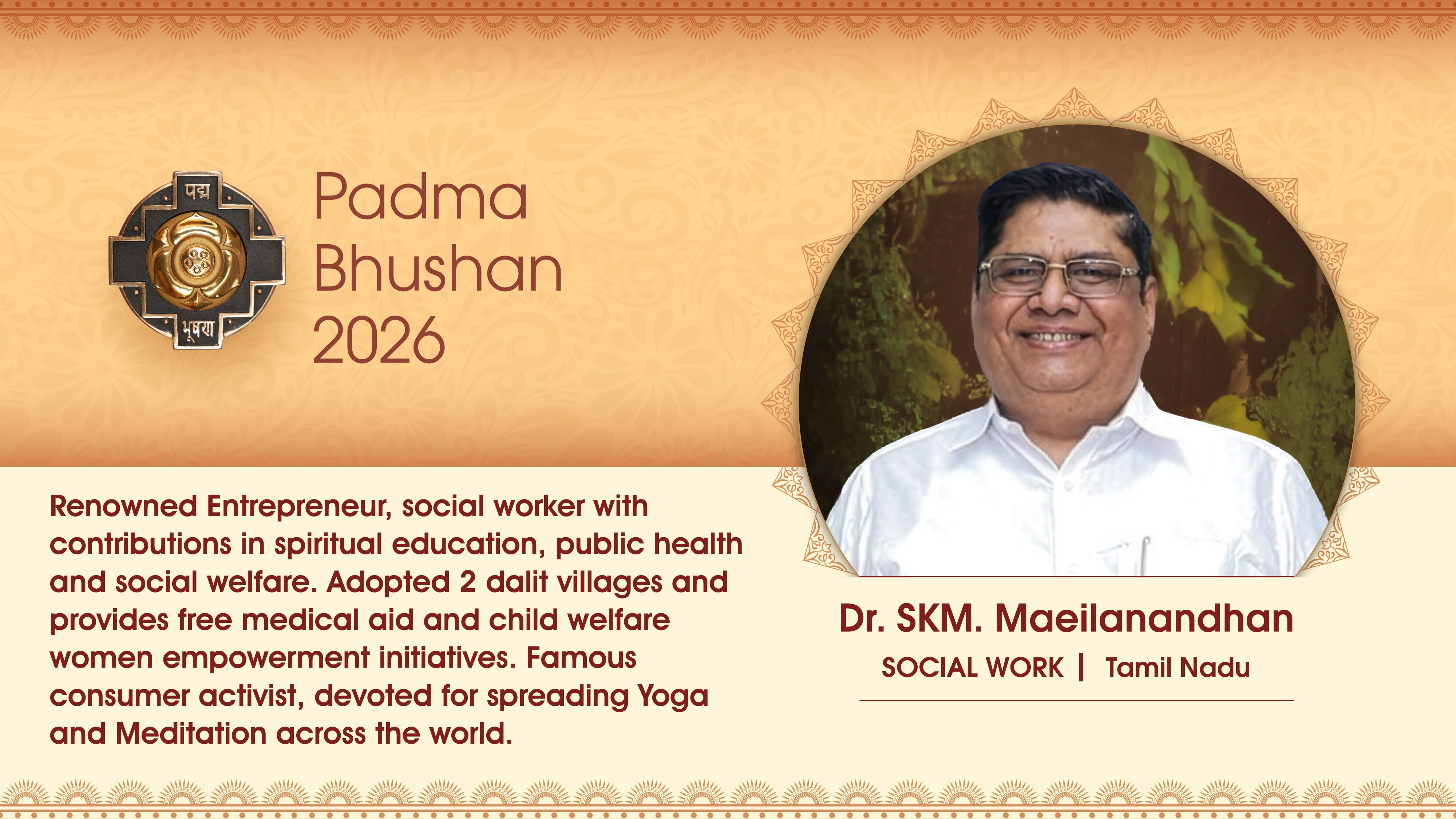 Padma Award Photos