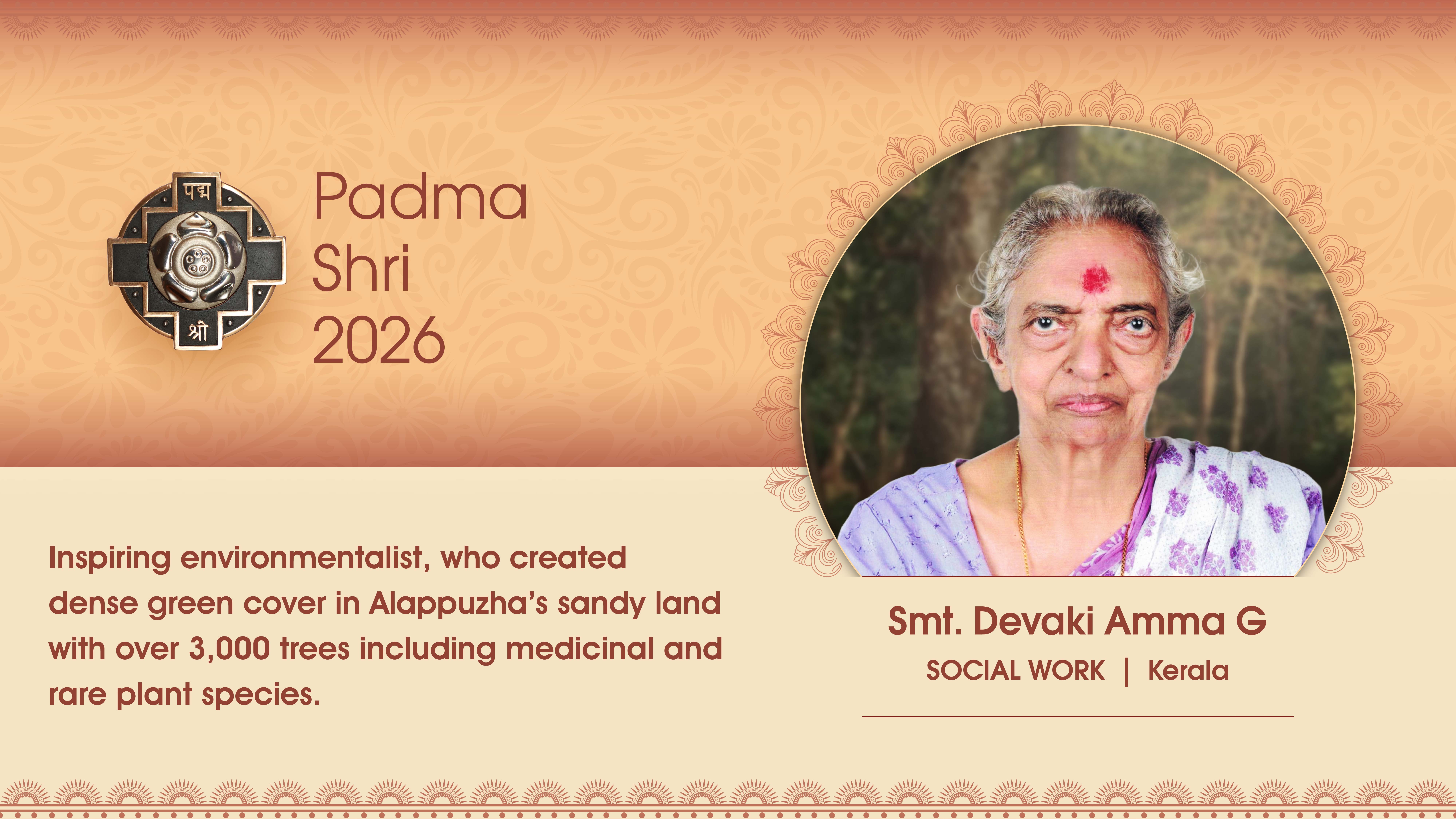 Padma Award Photos