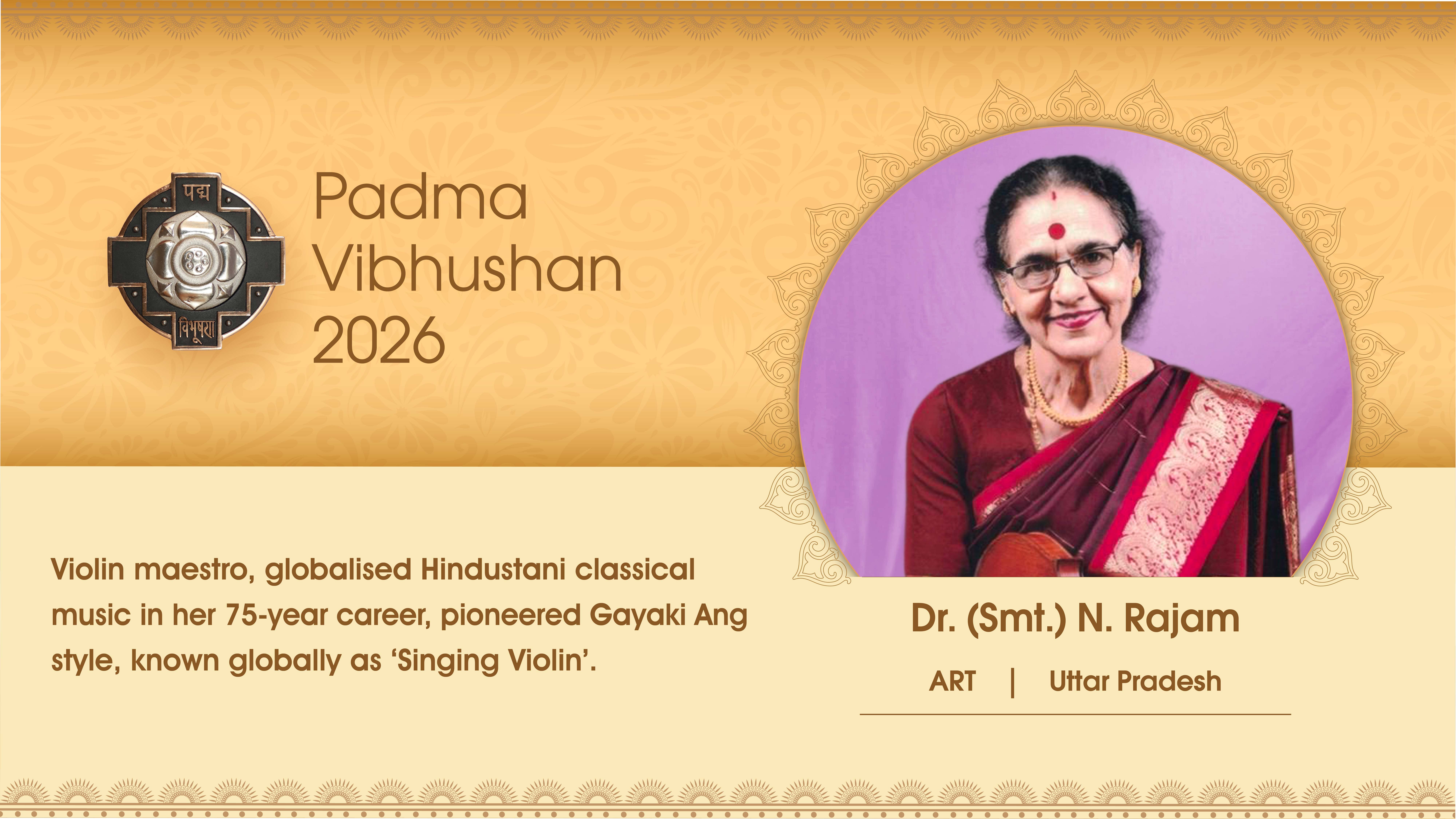 Padma Award Photos