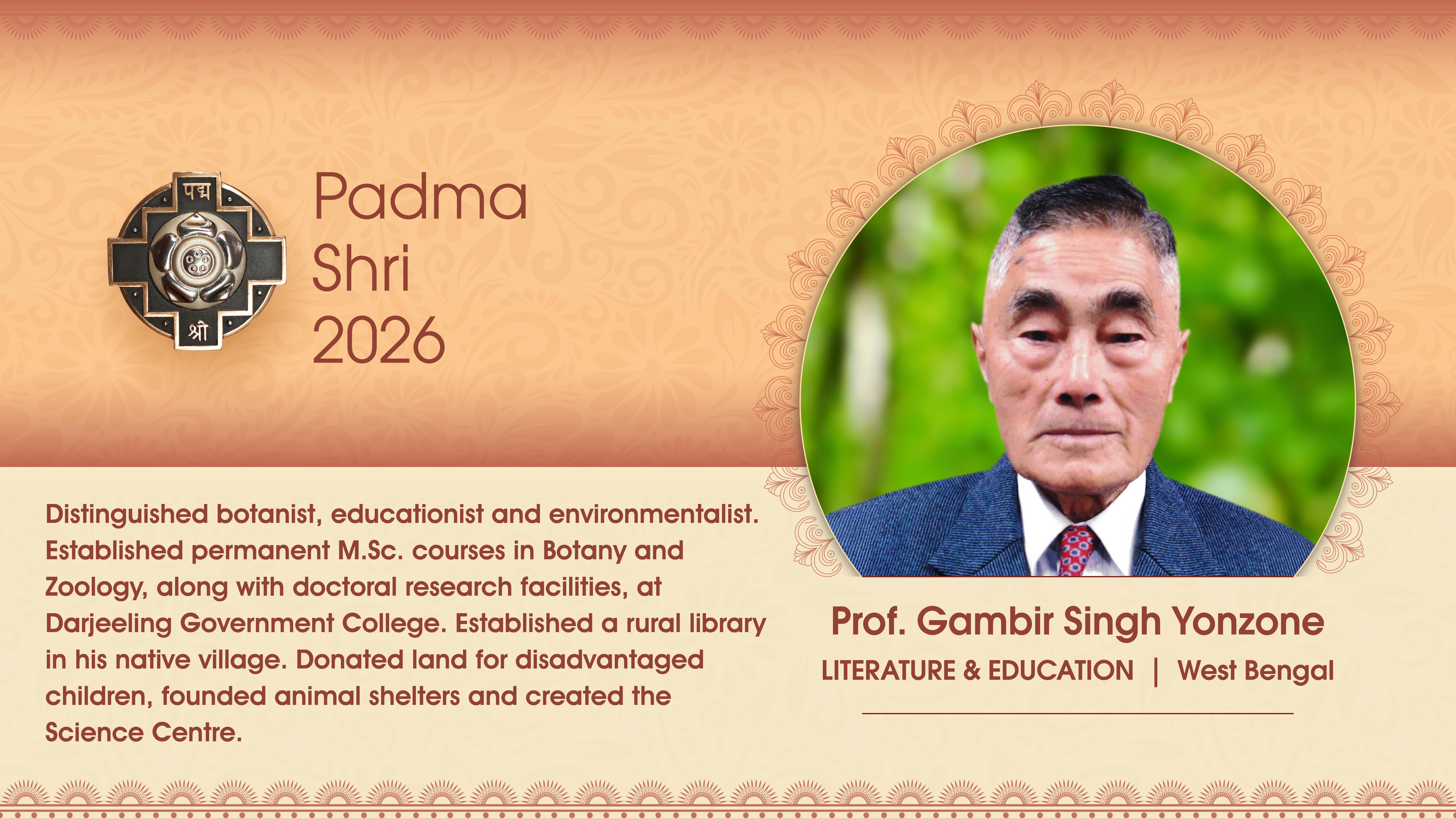 Padma Award Photos